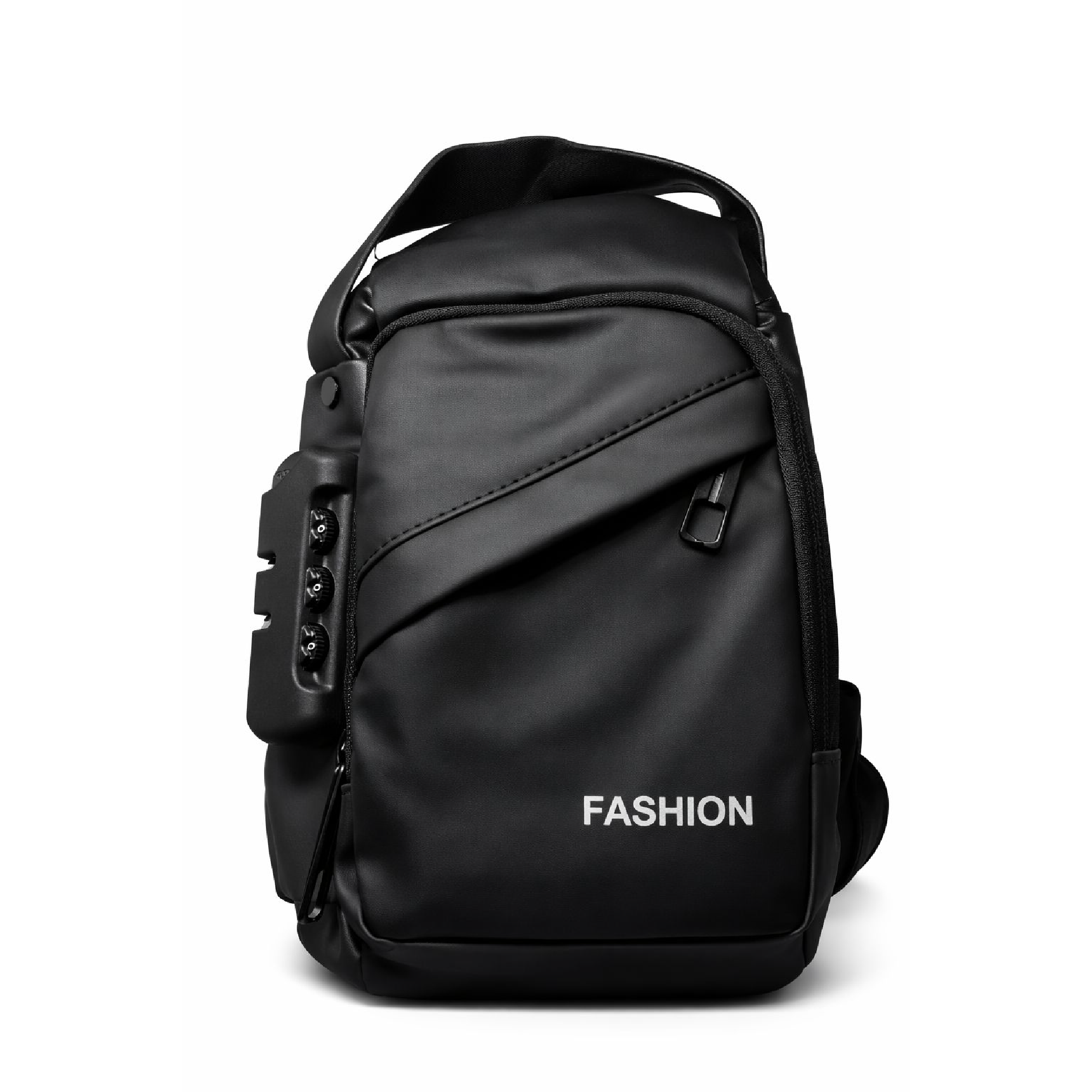 Vista 8 de Bolso Mini USB Cargador Hombre Antirrobo - COLOR: NEGRO